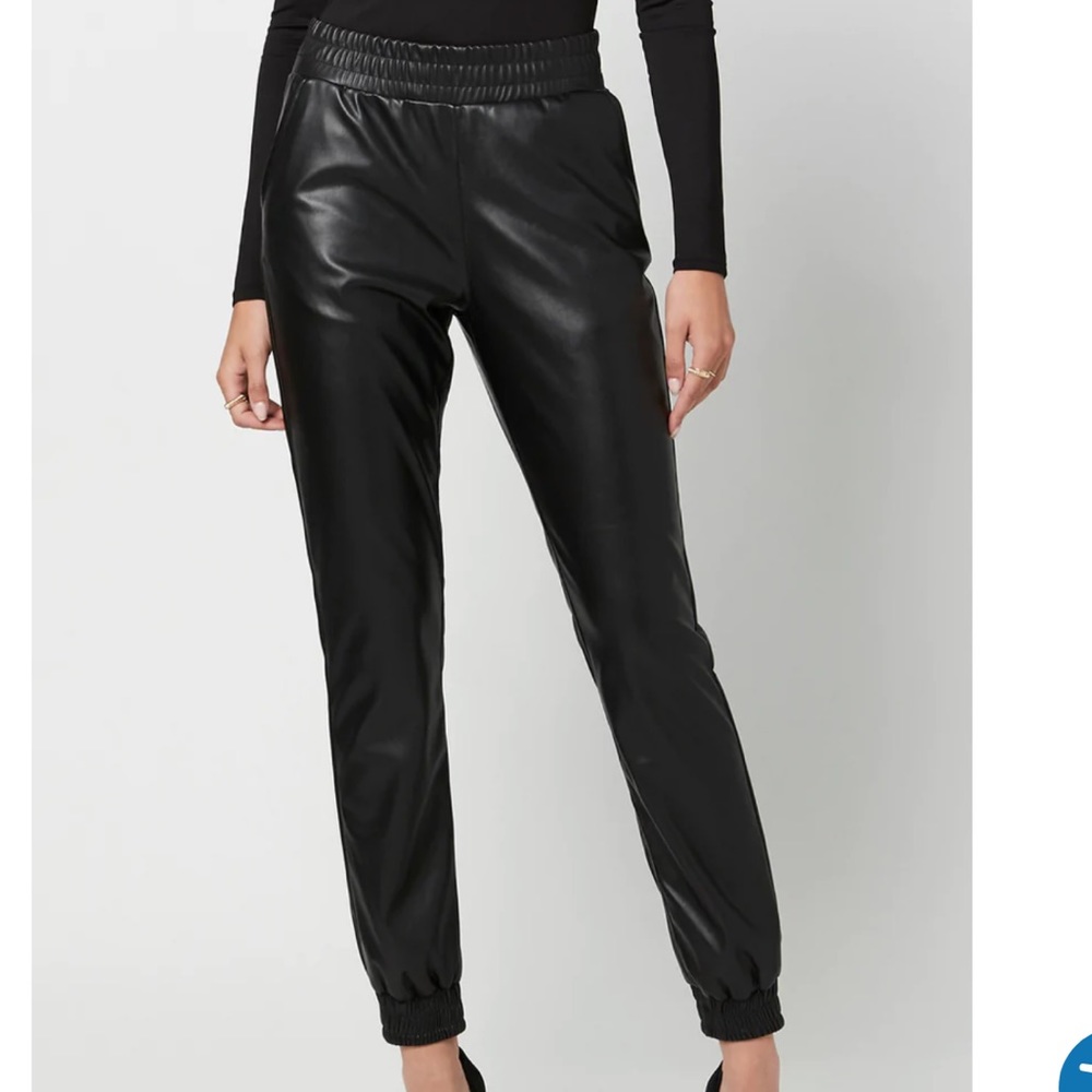 Buffalo Faux Leather Tara Joggers